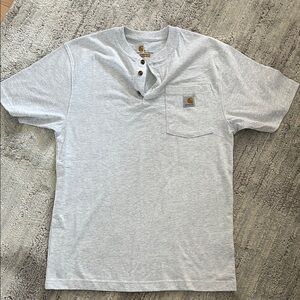 Carhartt Gray Short Sleeve Tee Relaxed Fit